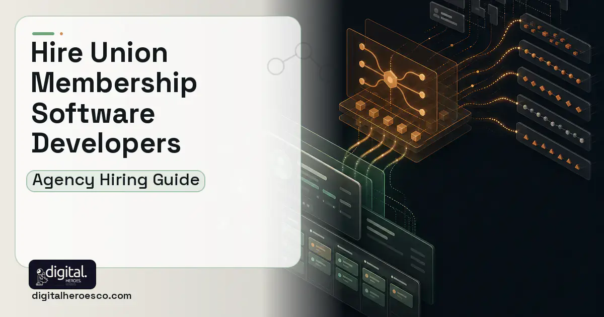 CRM Development workflow illustration for How to Hire a Union Membership and Dues Software Development Company.