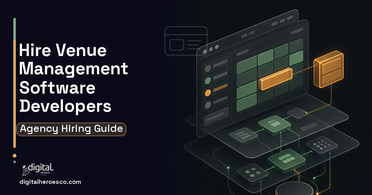 Booking Software product interface illustration for How to Hire an Event Venue Management Software Development Company.