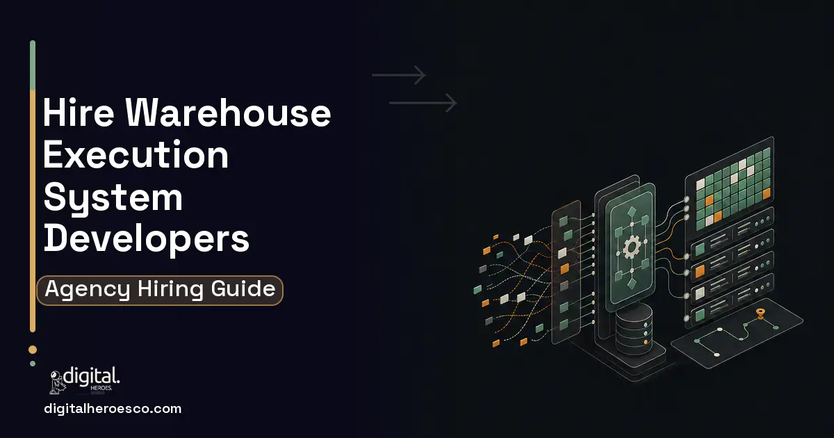 Warehouse Management Software workflow illustration for How to Hire a Warehouse Execution System Development Company.