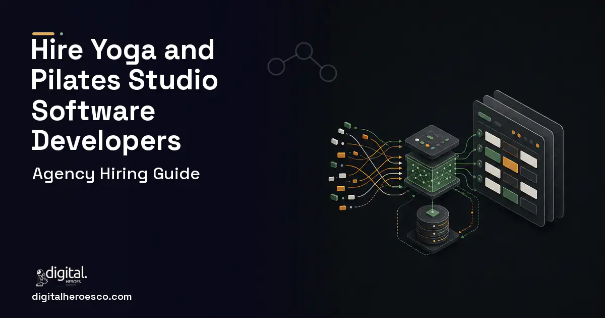Booking Software workflow illustration for How to Hire a Yoga and Pilates Studio Software Development Company.