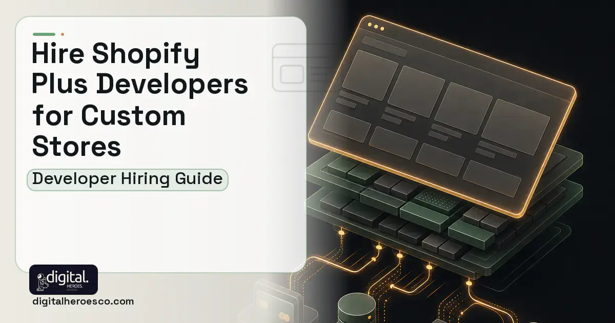 Shopify Development product interface illustration for Hire Shopify Plus Developers.
