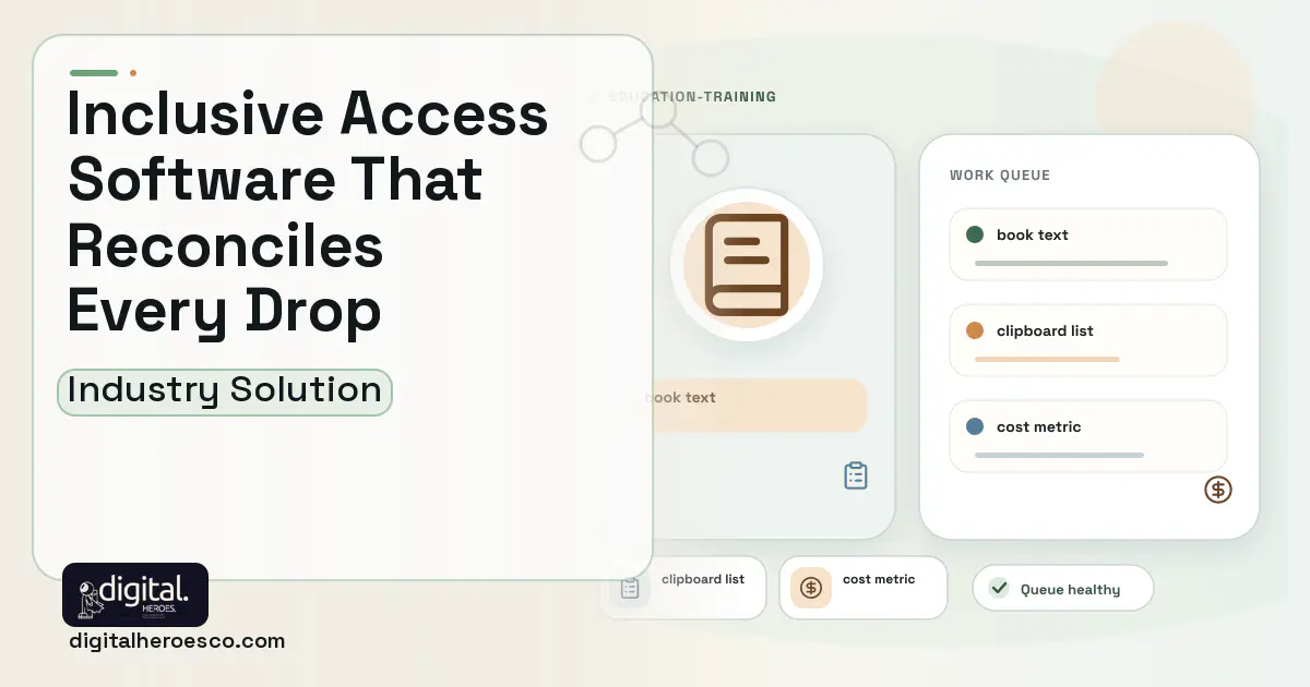 Course Materials and Inclusive Access software visual showing book text, clipboard list, and cost metric.