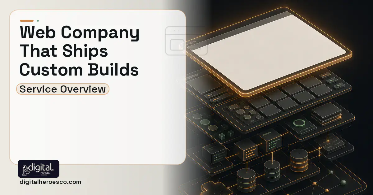 Website Development product interface illustration for Web Development Company.
