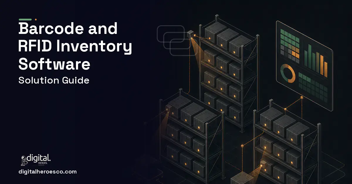 Inventory Software software overview illustration for Building Inventory Software With Barcode and RFID Scanning.