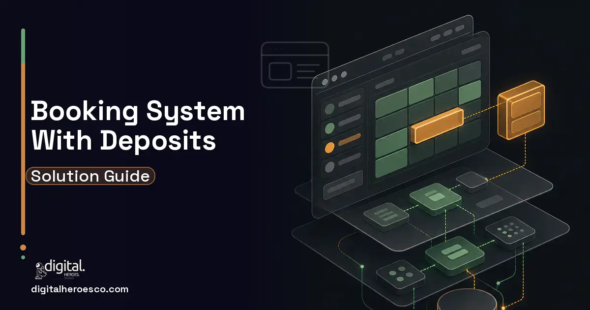 Booking Software product interface illustration for Building a Booking System With Deposits and Cancellation Rules.